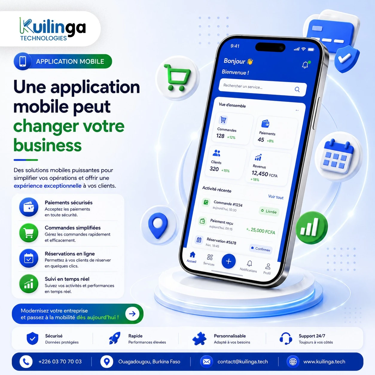 Une application mobile peut changer votre business 📱
