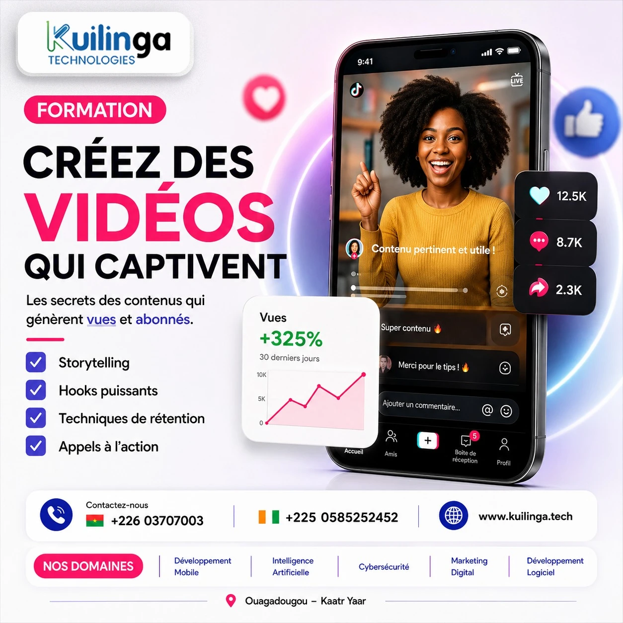 Créer des vidéos qui captivent
