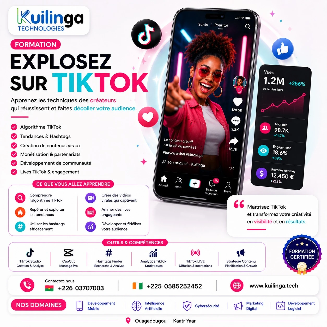 Exploser sur TikTok