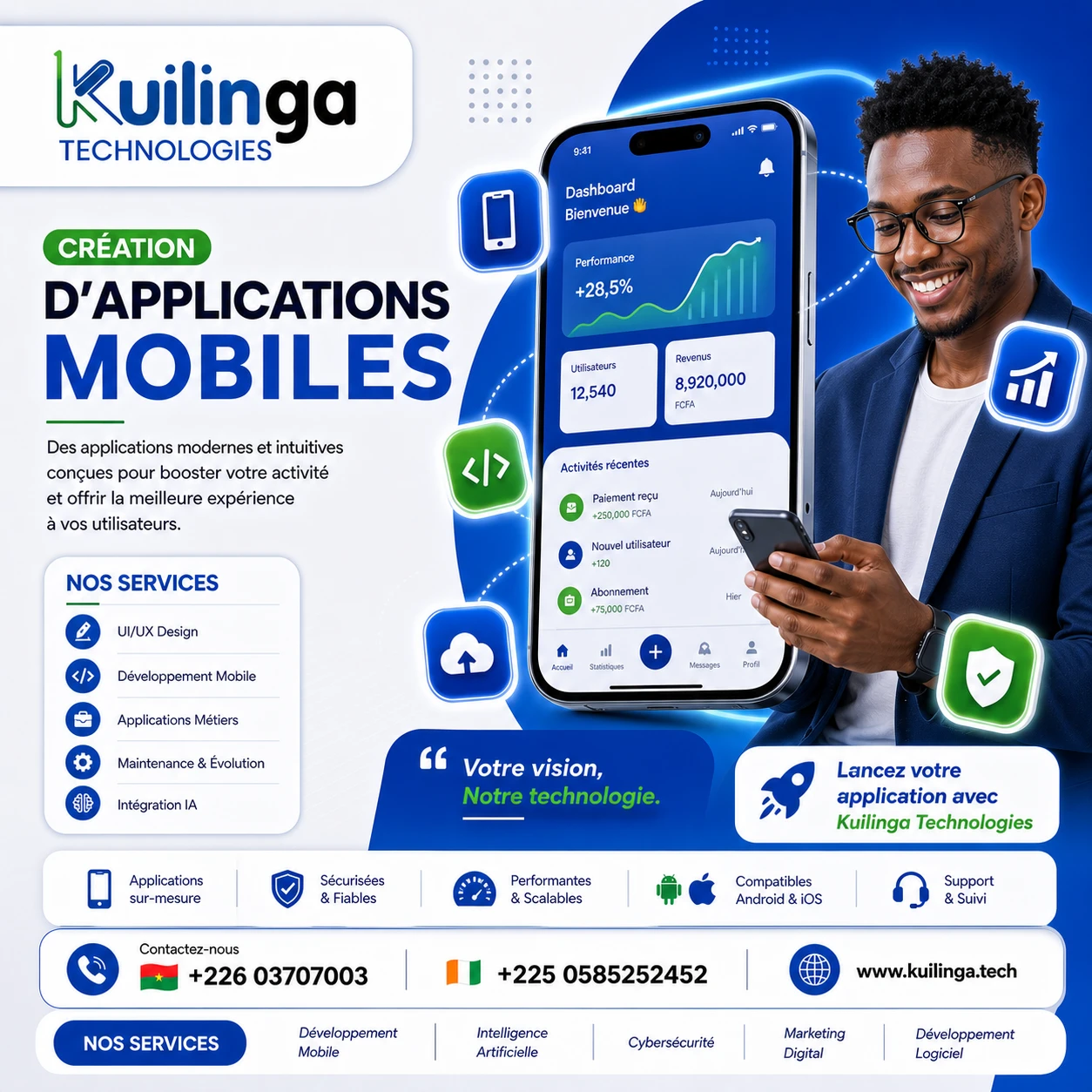 Conception d'applications mobiles