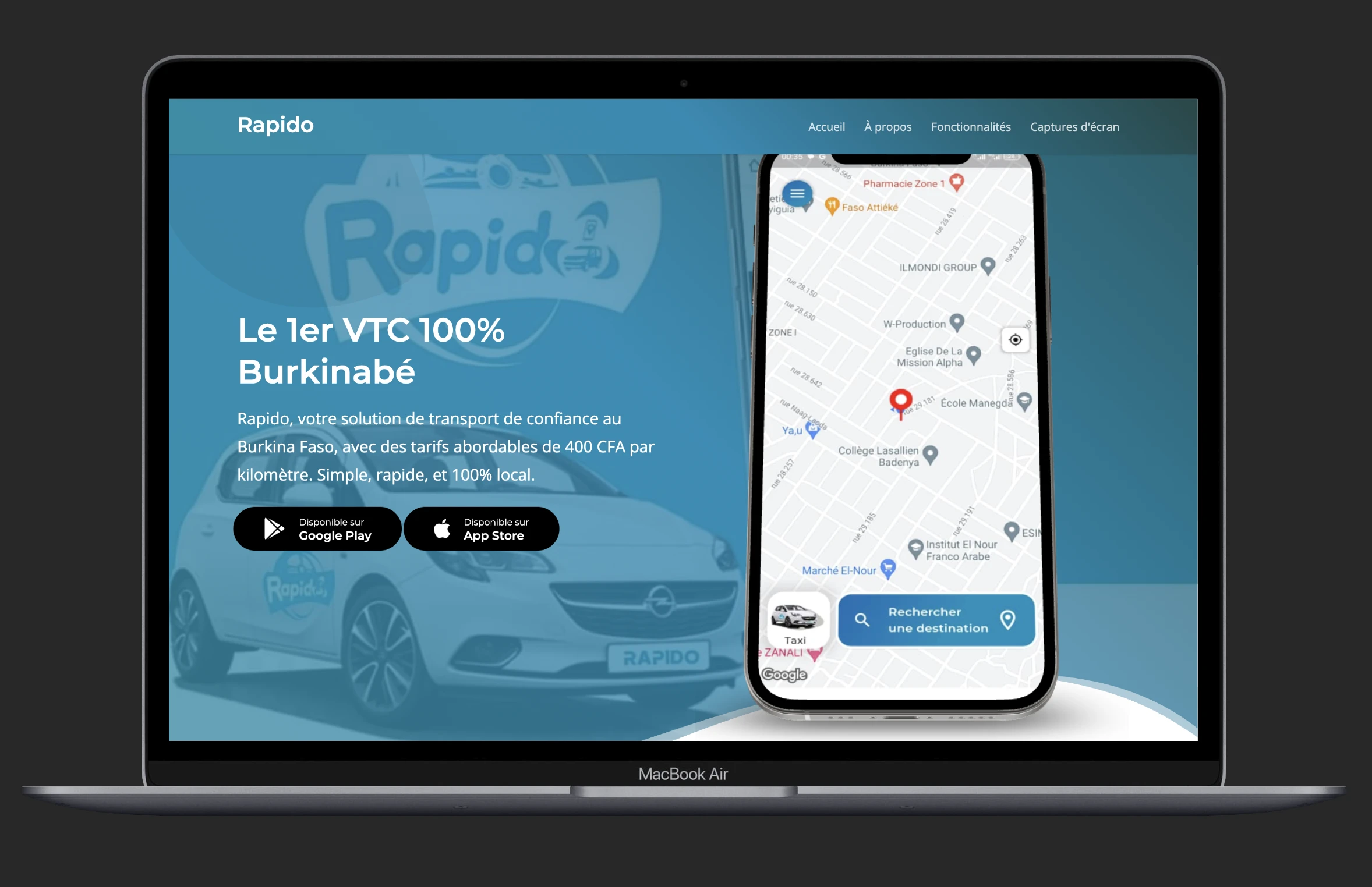 Plateforme Rapido226